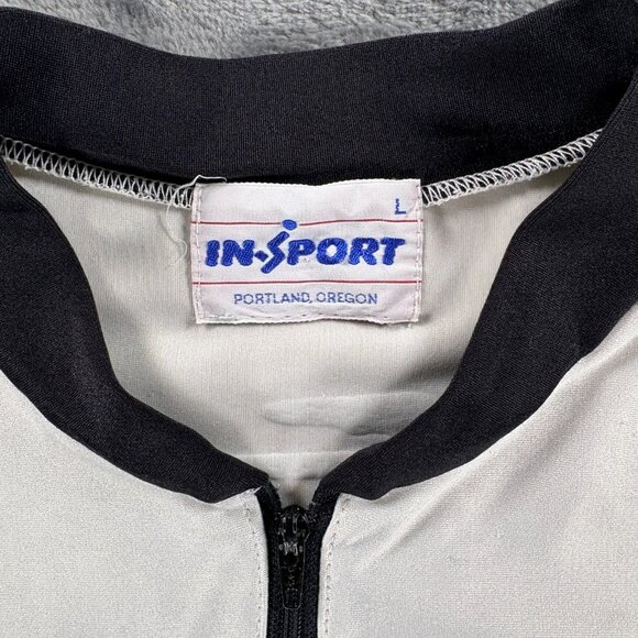 Vintage InSport Cycling Jersey Mens L Dave Scott McCully Hawaii Neon Race Shirt - Picture 6 of 10